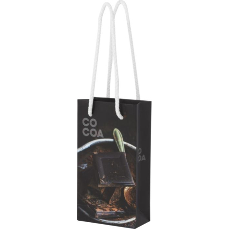 Sac en papier recyclable promotionnel petit modèle 9,5x4x17 cm