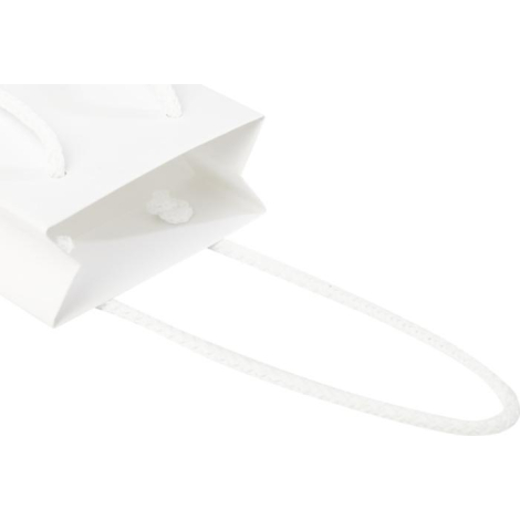 Sac en papier recyclable promotionnel petit modèle 9,5x4x17 cm