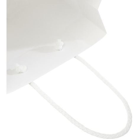Sac papier recyclable personnalisable moyen modèle 18x23x9 cm