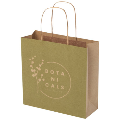 Sac personnalisable en papier Kraft petit modèle 24x9x24 cm
