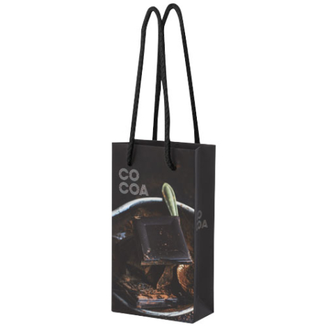 Sac en papier recyclable promotionnel petit modèle 9,5x4x17 cm