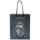 Sac papier recyclable personnalisable moyen modèle 18x23x9 cm