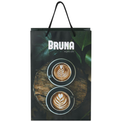 Sac publicitaire en papier recyclable grand modèle 24x36x9 cm