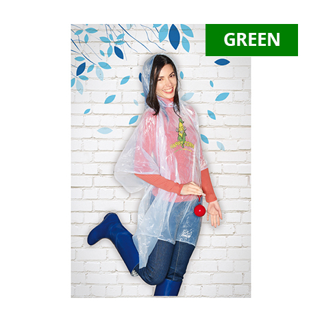 Poncho de pluie personnalisable 