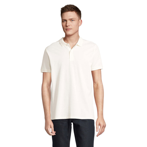 Polo homme publicitaire en coton bio 170g - PLANET