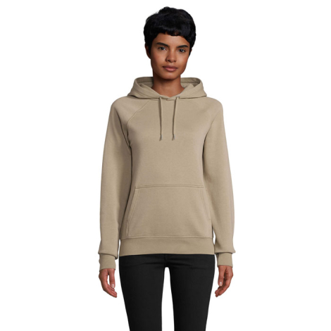 Hoodie unisexe coton bio et rPET publicitaire 280g - STELLAR