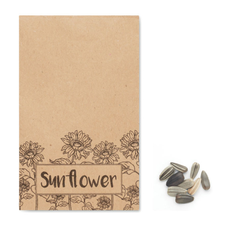 Sachet graines personnalisable petit 55x55 - Objet Publicitaire Nature