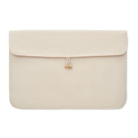 Pochette ordinateur 15" à personnaliser en coton COTIN