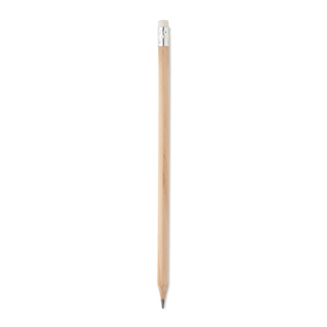 Crayon à papier personnalisable avec gomme STOMP SHARP