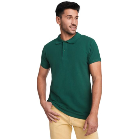 Polo coton bio 210gr personnalisé Homme Prince ROLY