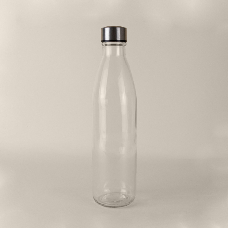 Bouteille promotionnelle en verre 1L - H20