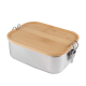 Lunch box promotionnelle inox bambou - Papaya