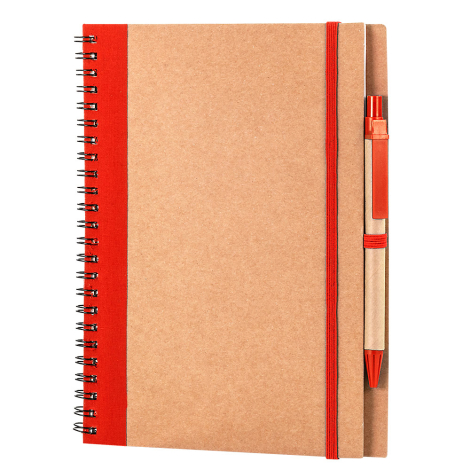 Cahier A5 en carton personnalisé Recikla