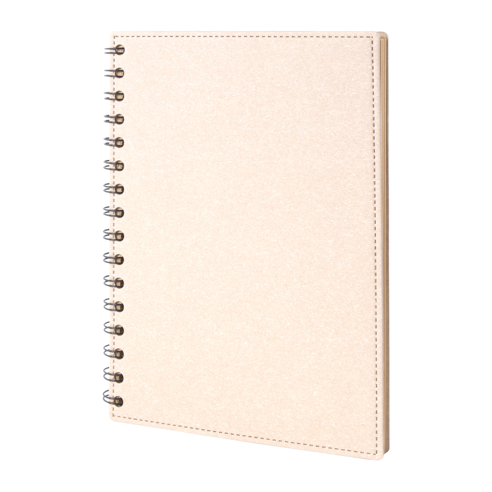 Carnet publicitaire publicitaire carton recyclé - Casen Blanc