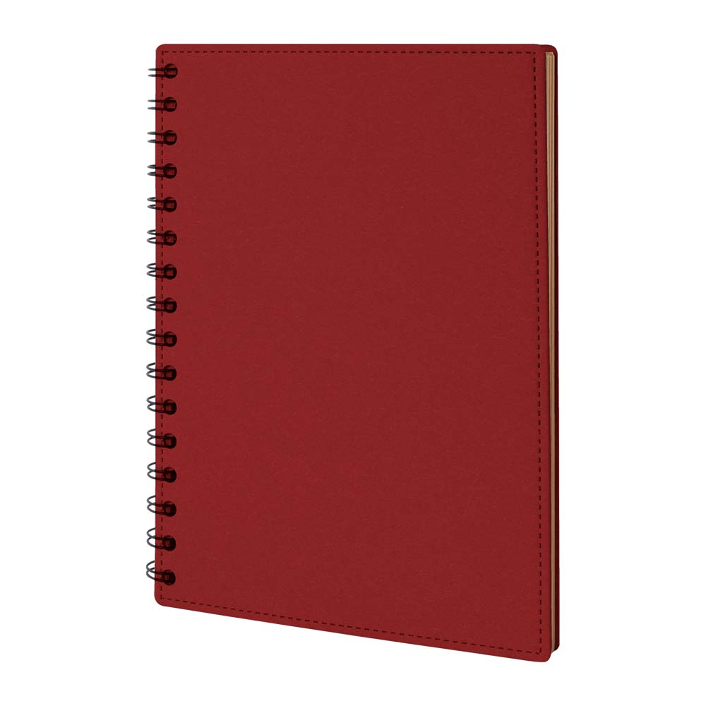 Carnet publicitaire publicitaire carton recyclé - Casen Rouge