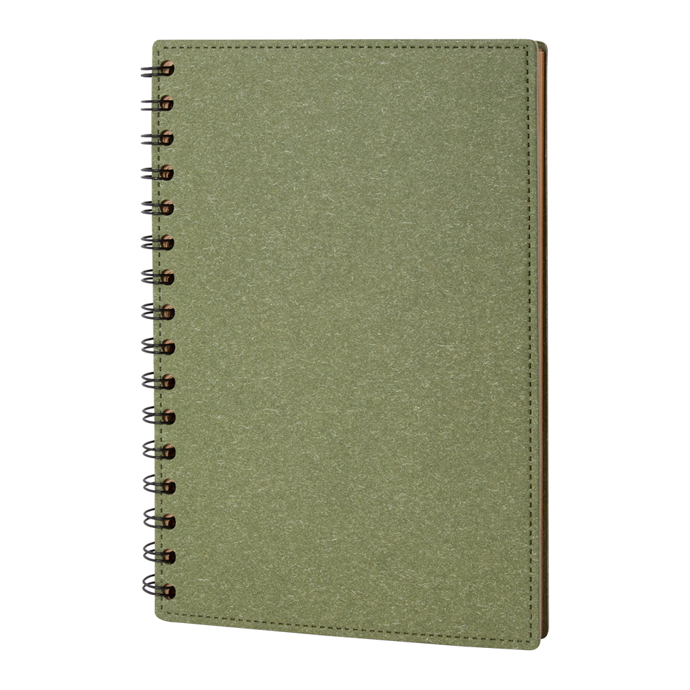 Carnet publicitaire publicitaire carton recyclé - Casen Vert