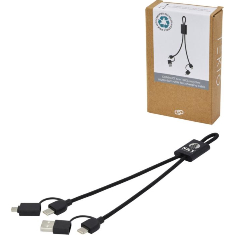 Câble 6-en-1 de 45 W personnalisé Connect Tekiō®