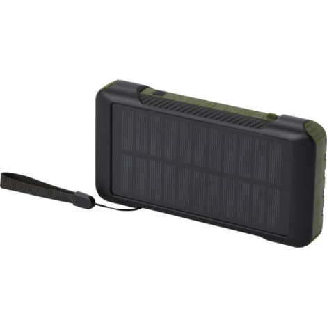 Batterie personnalisable 10 000 mAh solaire dynamo Soldy