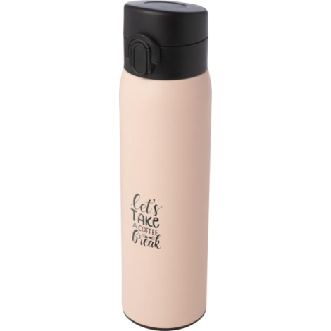 Gourde isotherme 450ml inox recyclé personnalisée Sika Gourde isotherme 450ml inox recyclé personnalisée Sika