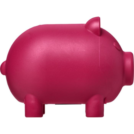 Tirelire cochon personnalisable en plastique recyclé Oink