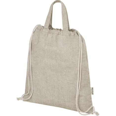 Sac à cordons personnalisé polycoton recyclé 150gr Pheebs