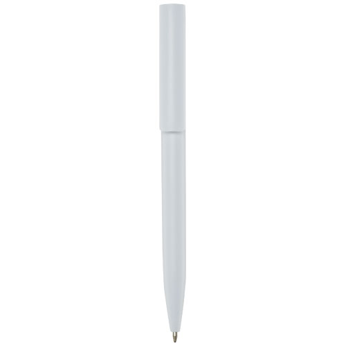 Stylo en plastique recyclé personnalisable Unix Blanc