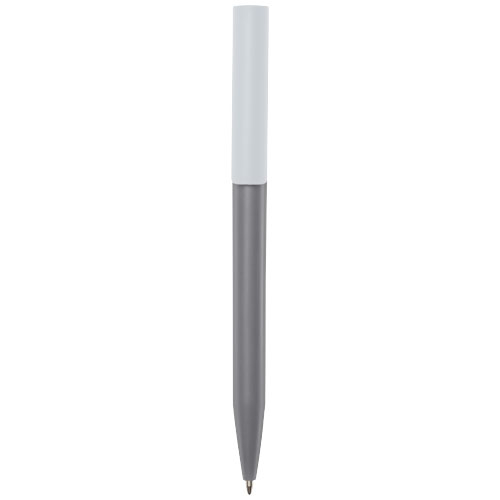 Stylo en plastique recyclé personnalisable Unix Gris