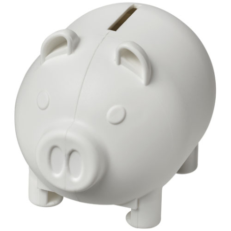 Tirelire cochon personnalisable en plastique recyclé Oink