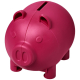 Tirelire cochon personnalisable en plastique recyclé Oink