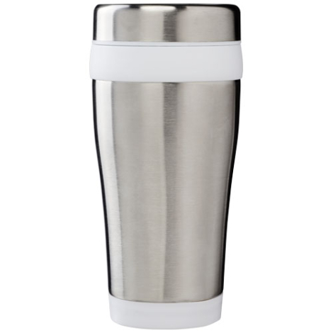 Mug 410ml en inox recyclé personnalisé Elwood