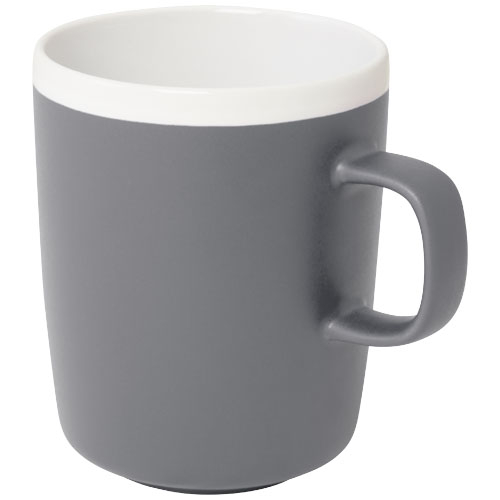 Mug publicitaire 350ml en céramique Lilio Gris