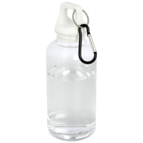 Bouteille mousqueton rPET personnalisée 400ml Oregon