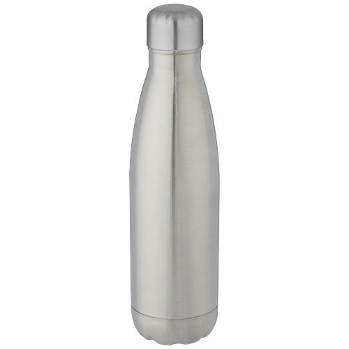 Gourde cuivre et inox recyclé personnalisable 500ml Cove  Argent