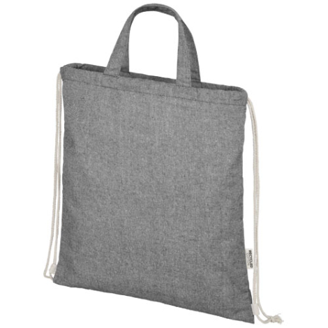 Sac à cordons personnalisé polycoton recyclé 150gr Pheebs