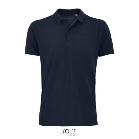 Polo homme publicitaire en coton bio 170g - PLANET