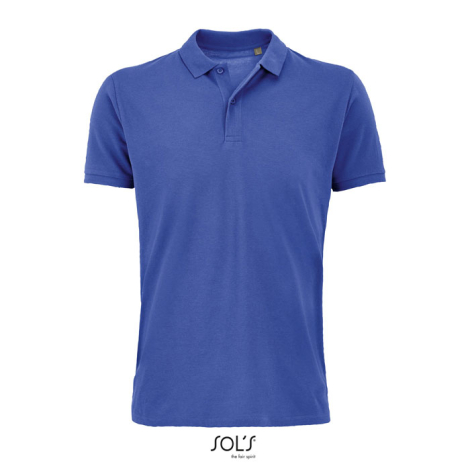 Polo homme publicitaire en coton bio 170g - PLANET