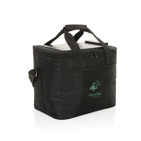Sac isotherme publicitaire rPET avec panneau solaire Pedro Sac isotherme publicitaire rPET avec panneau solaire Pedro