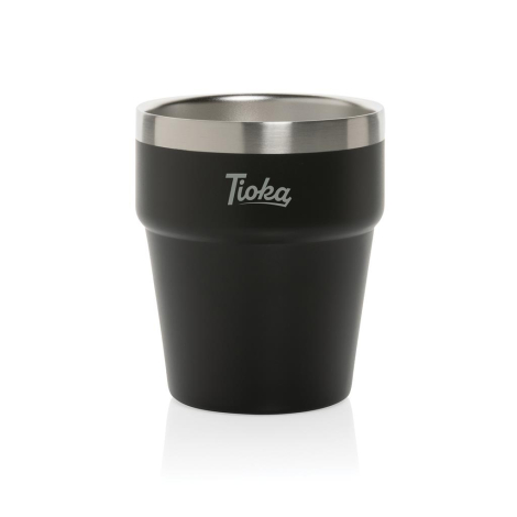 Tasse en acier recyclé personnalisable 300ml Clark