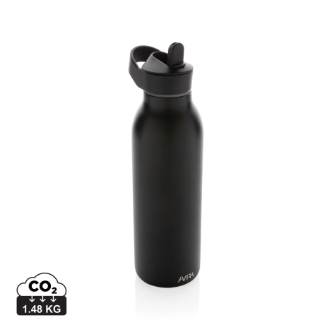 Bouteille 500ml inox recyclé promotionnelle Ara AVIRA
