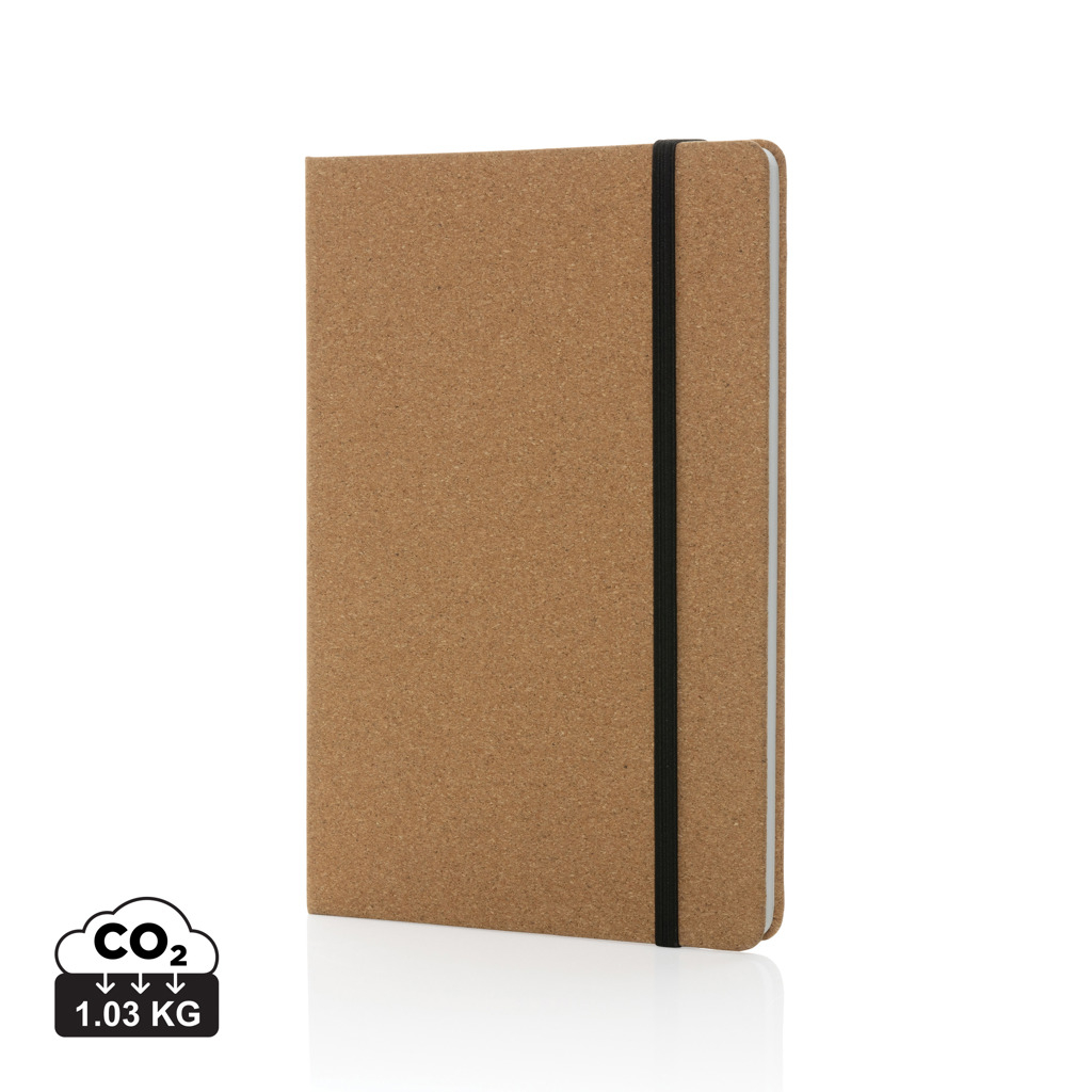 Carnet liège A5 personnalisé et papier de verre Stoneleaf Marron