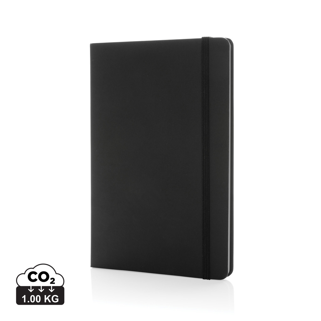 Cahier kraft et papier de verre A5 personnalisable Craftstone Noir