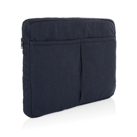 Pochette coton recyclé 340g personnalisable 15,6'' Laluka