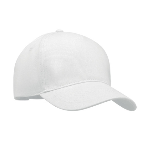 Casquette publicitaire coton brossé 5 pans Singa