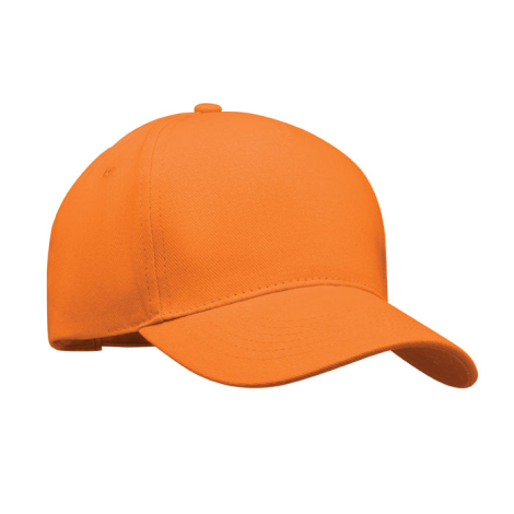 Casquette publicitaire coton brossé 5 pans Singa