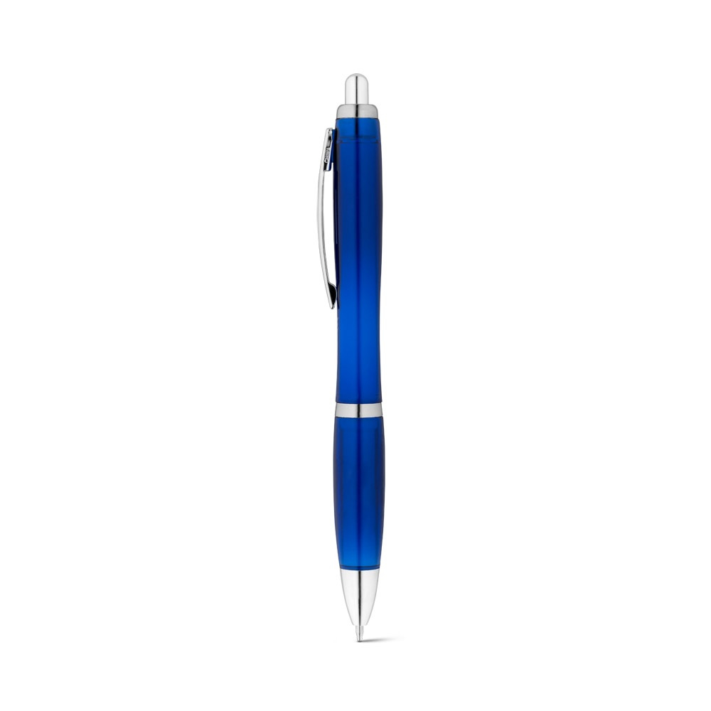 Stylo à bille en PET recyclé personnalisable SWING Bleu