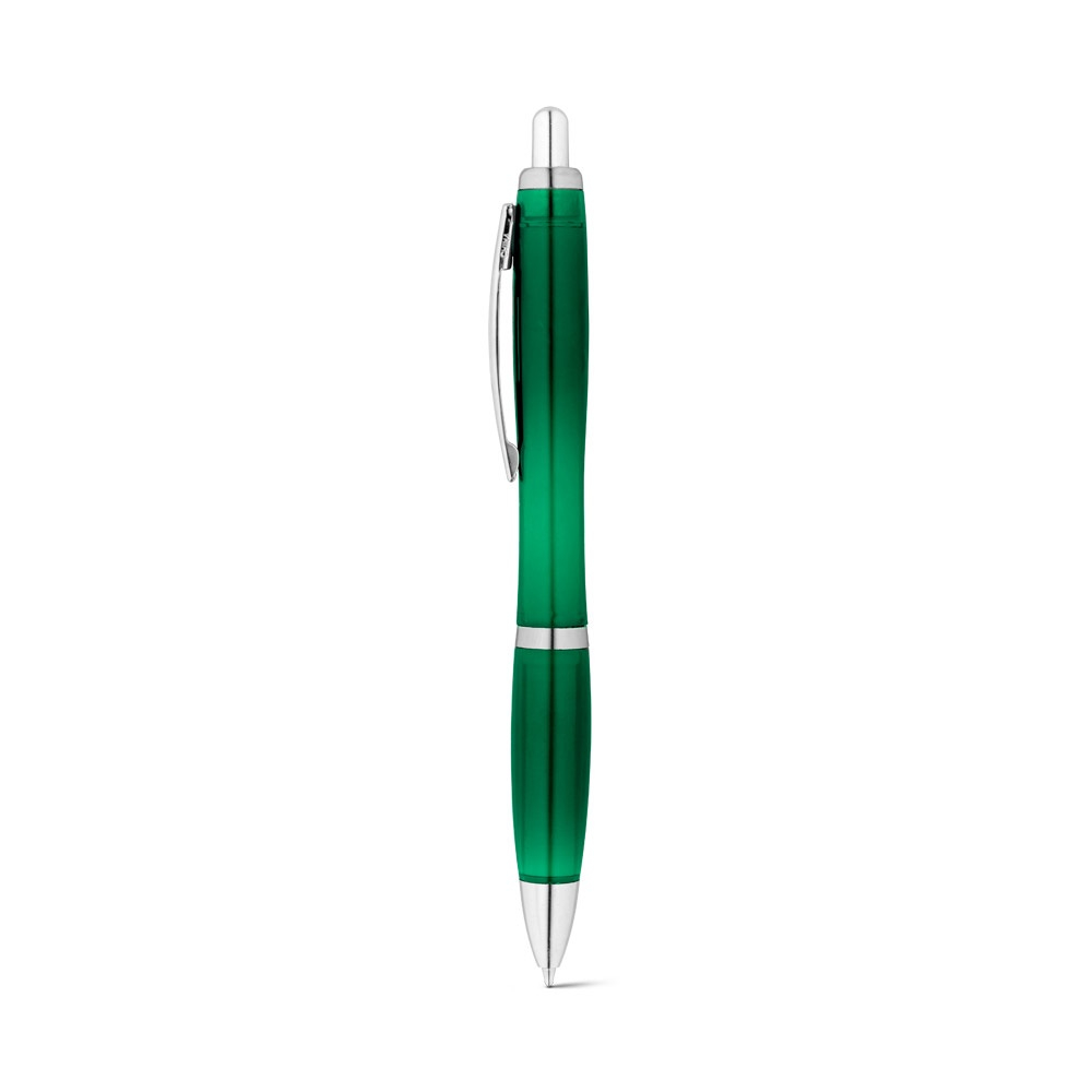Stylo à bille en PET recyclé personnalisable SWING Vert