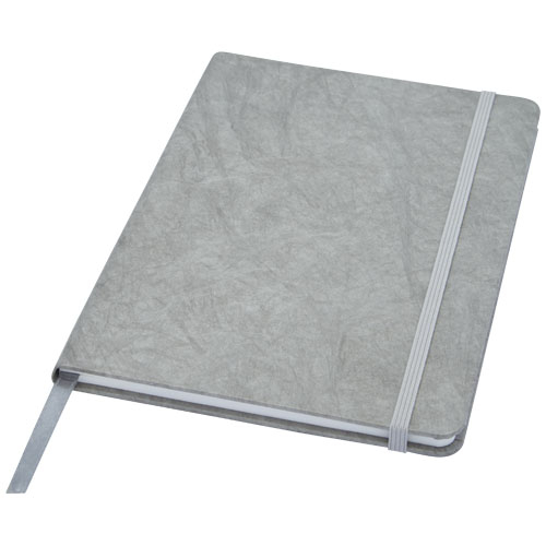 Carnet A5 publicitaire avec papier de pierre Breccia Gris