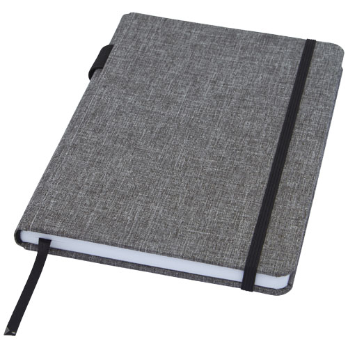 Carnet A5 en RPET publicitaire Orin Gris