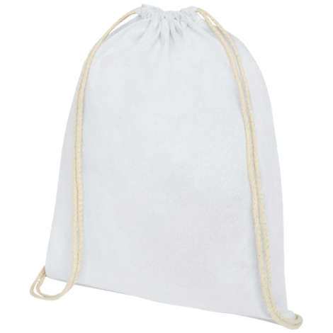 Sac ficelle publicitaire en coton 140 gr Oregon