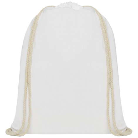 Sac ficelle publicitaire en coton 140 gr Oregon